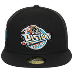 Detroit Pistons NBA Black Dome New Era 59FIFTY