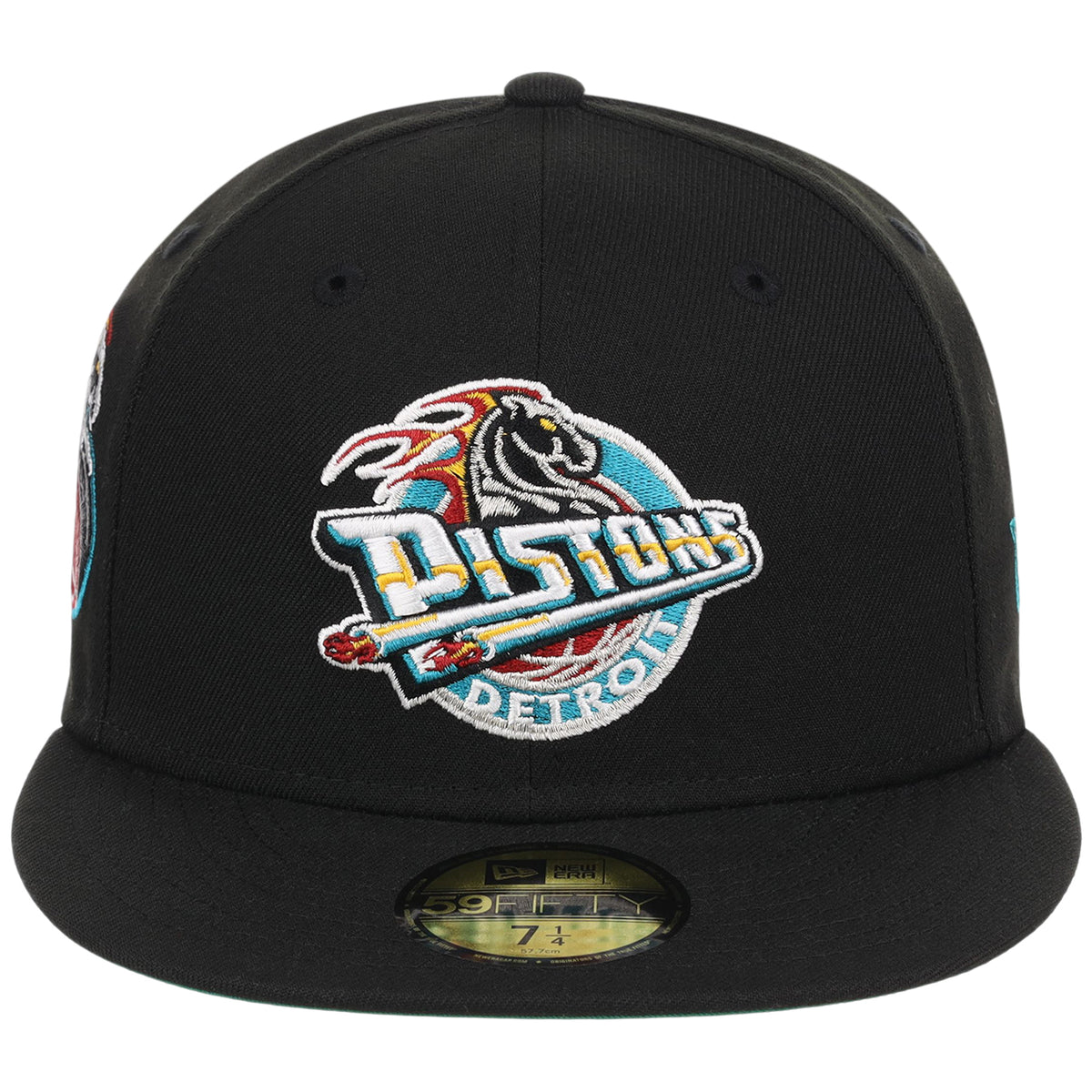 Detroit Pistons NBA Black Dome New Era 59FIFTY