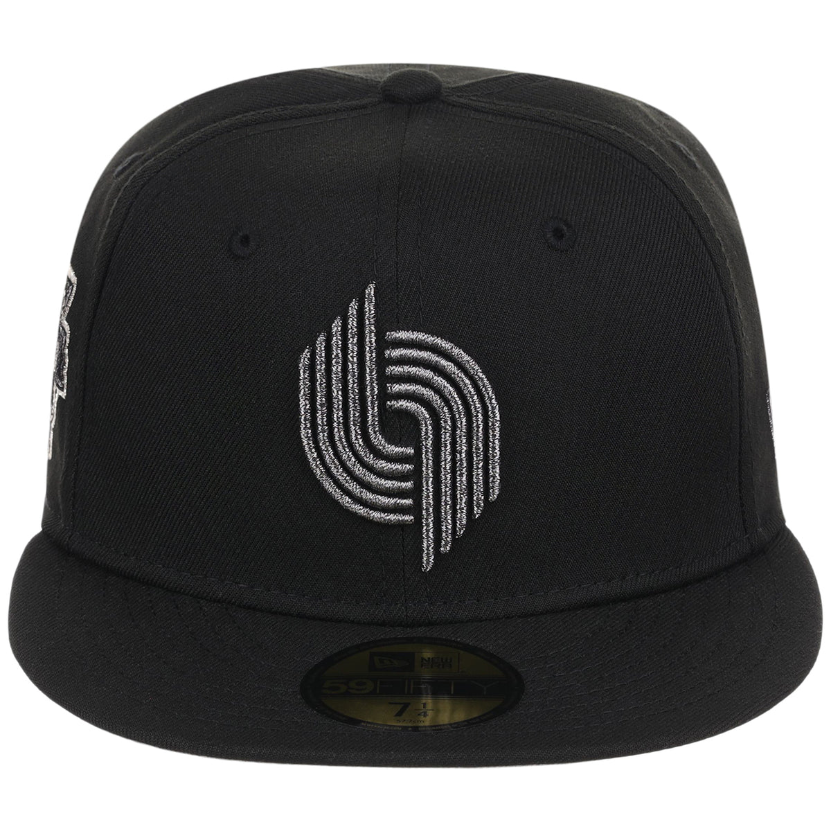 Portland Trail Blazers NBA Liquid Titanium New Era 59FIFTY