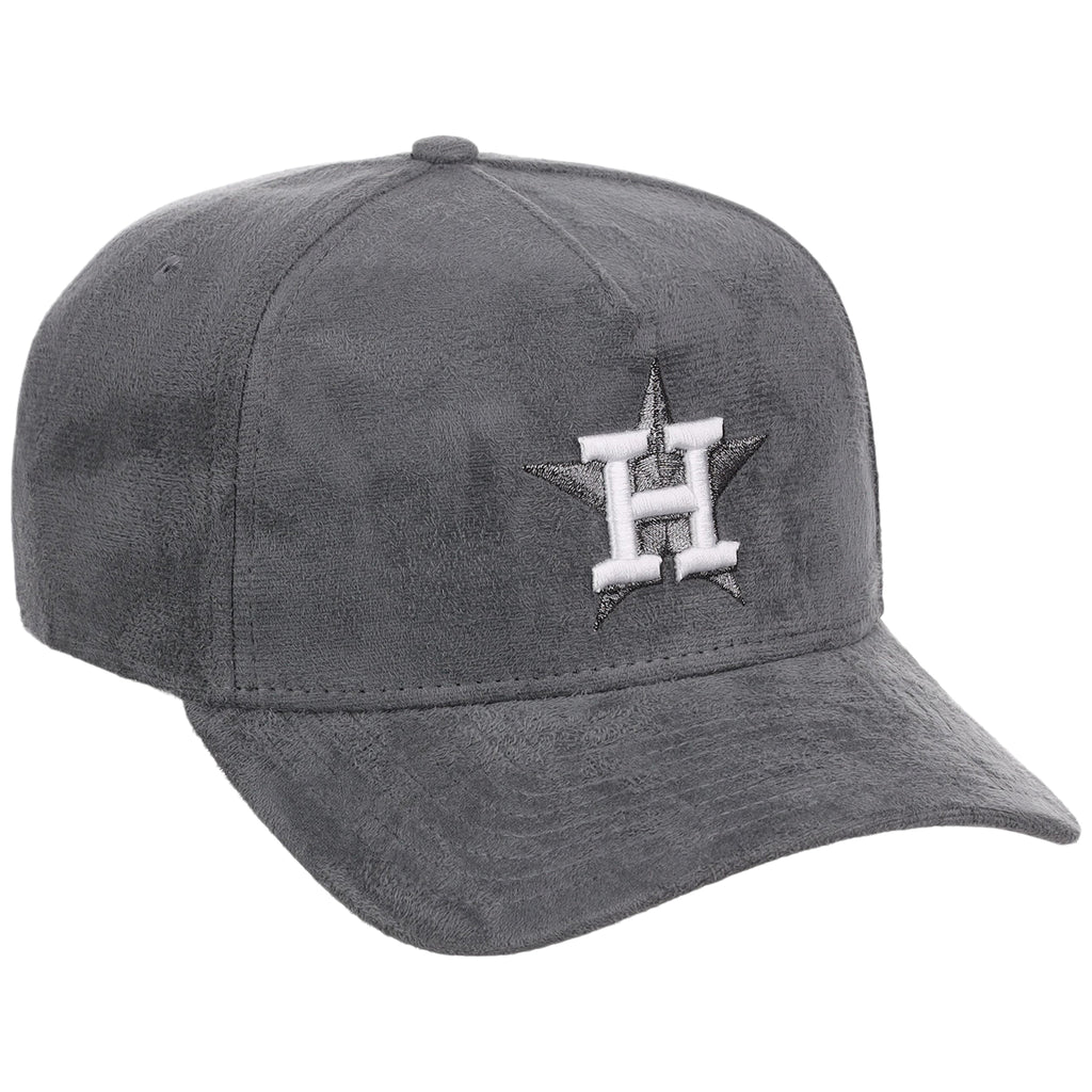 Houston Astros MLB Gray x Suede FASHION CORE New Era 9FORTY A-Frame