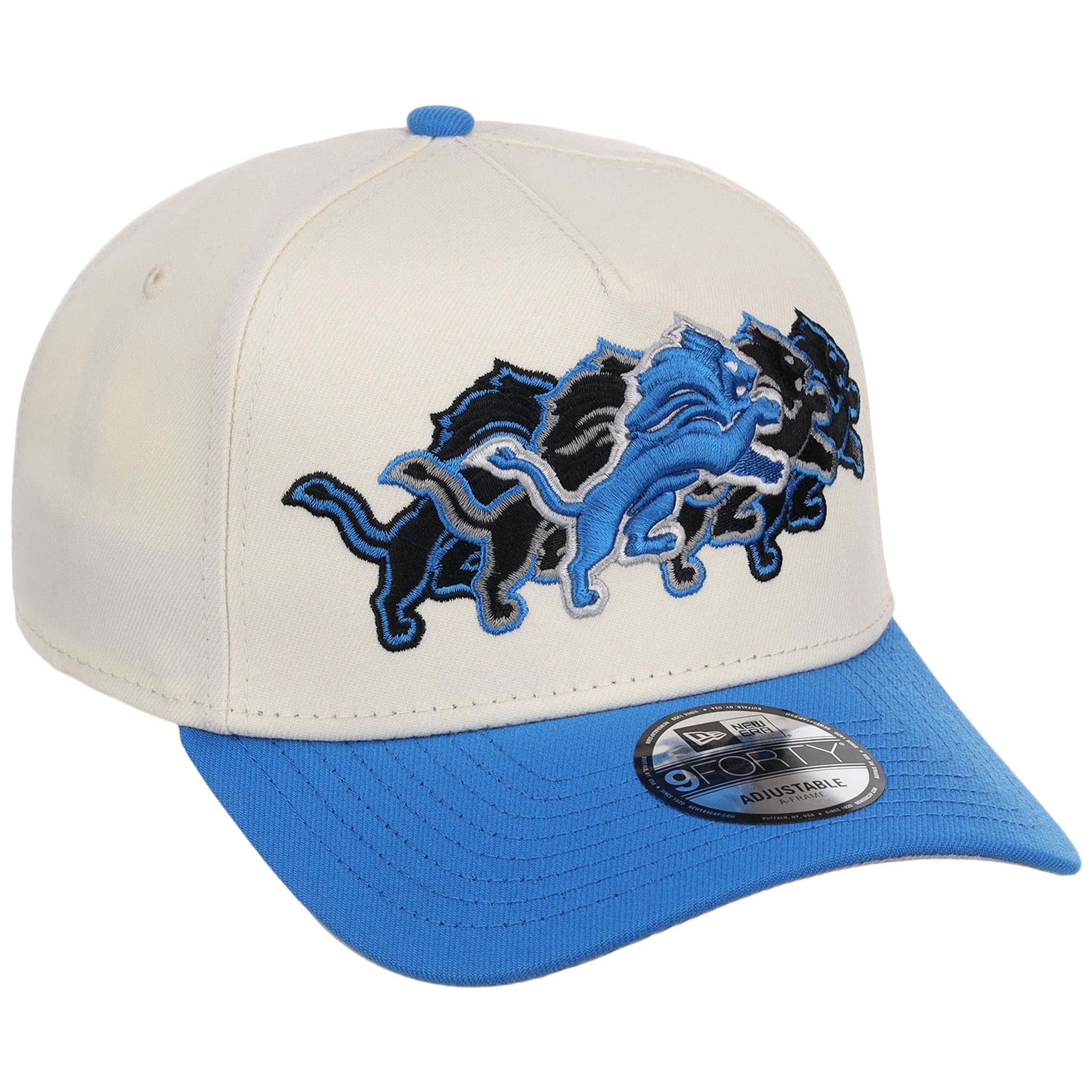 Detroit Lions NFL Seismic New Era 9FORTY A-Frame