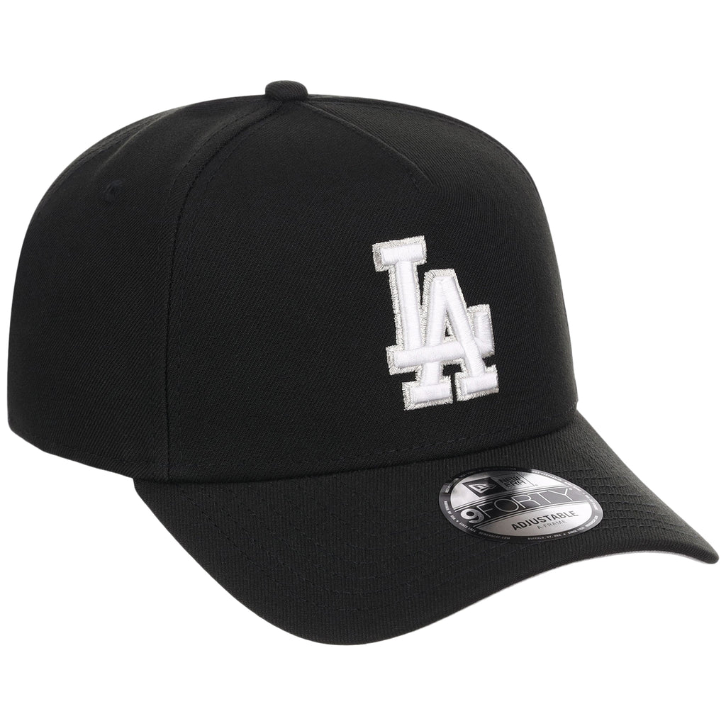 Los Angeles Dodgers MLB Black x White FASHION CORE New Era 9FORTY A-Frame