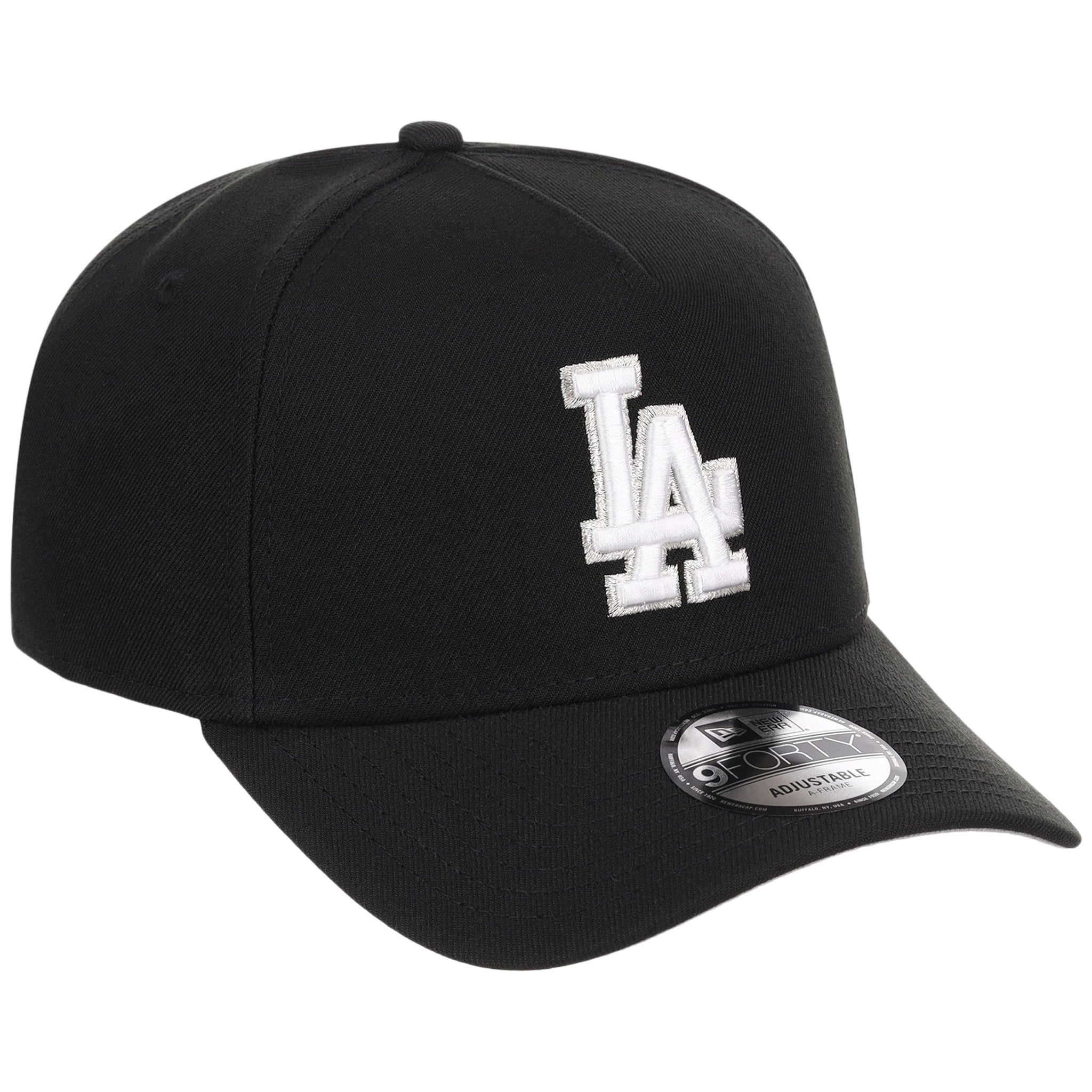 Los Angeles Dodgers MLB Black x White FASHION CORE New Era 9FORTY A-Frame
