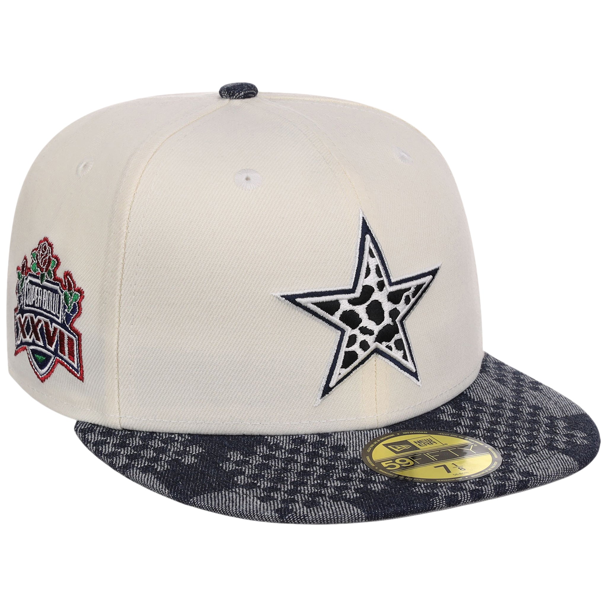 Dallas Cowboys Chrome Denim Dallas Starhide New Era 59FIFTY