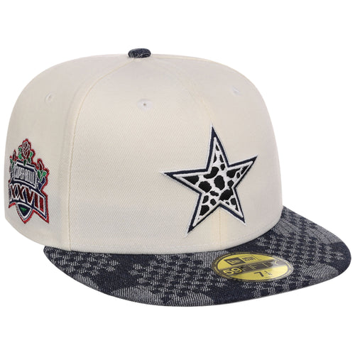 Dallas Cowboys Chrome Denim Dallas Starhide New Era 59FIFTY