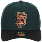 San Francisco Giants MLB Dark Green x Black FASHION CORE New Era 9FORTY A-Frame