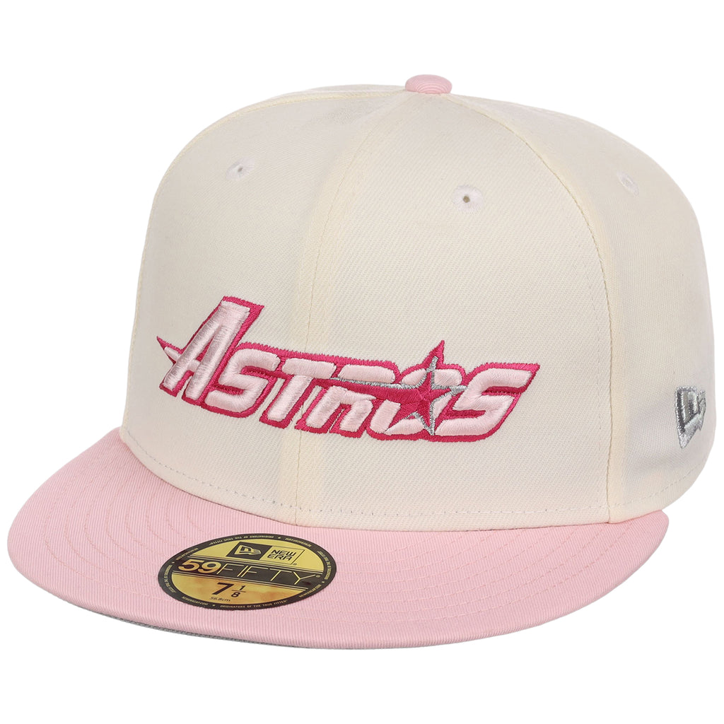 Houston Astros Julieta 2.0 'The Chapters' New Era 59FIFTY Collection (Chrome/Pink)