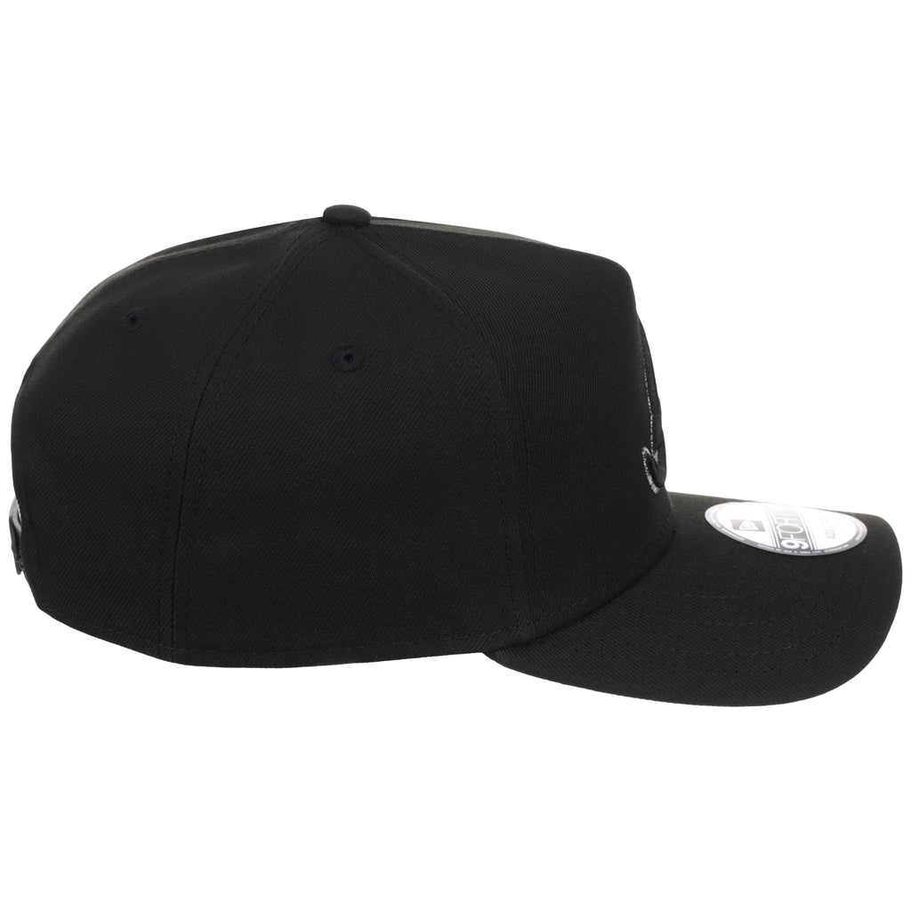 Atlanta Braves MLB Black x Pewter FASHION CORE New Era 9FORTY A-Frame