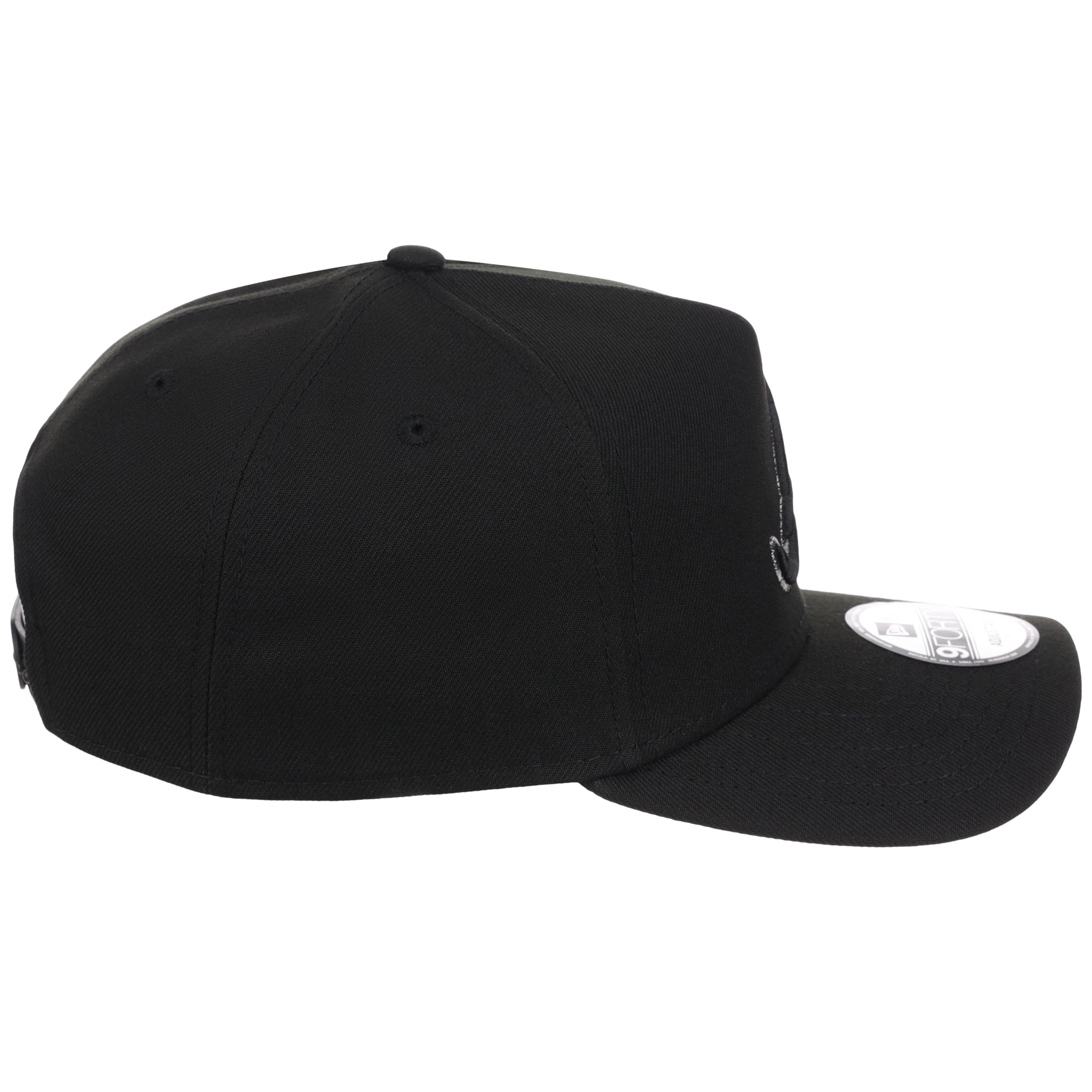 Atlanta Braves MLB Black x Pewter FASHION CORE New Era 9FORTY A-Frame