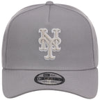 New York Mets MLB Gray x White FASHION CORE New Era 9FORTY A-Frame