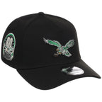 Philadelphia Eagles NFL Black Dome New Era 9FORTY A-Frame