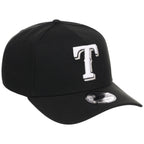 Texas Rangers MLB Black x White FASHION CORE New Era 9FORTY A-Frame