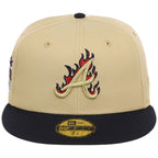 Atlanta Braves MLB Playing with Fire New Era 59FIFTY