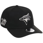Toronto Blue Jays MLB Liquid Titanium New Era 9FORTY A-Frame