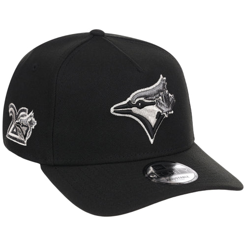 Toronto Blue Jays MLB Liquid Titanium New Era 9FORTY A-Frame