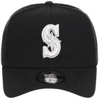 Seattle Mariners MLB Black x White FASHION CORE New Era 9FORTY A-Frame