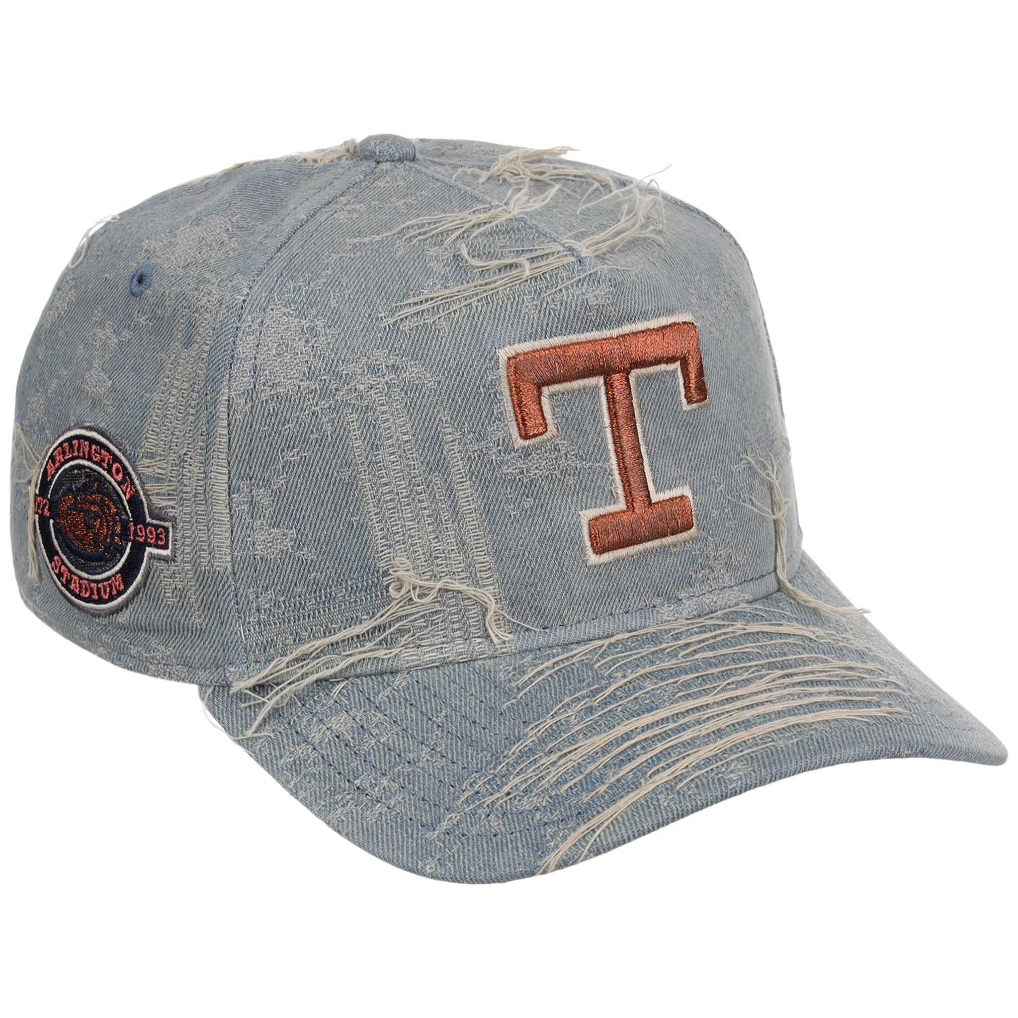 Texas Rangers MLB Oxidized Denim New Era 9FORTY A-Frame
