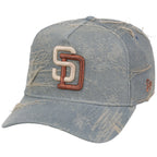 San Diego Padres MLB Oxidized Denim New Era 9FORTY A-Frame