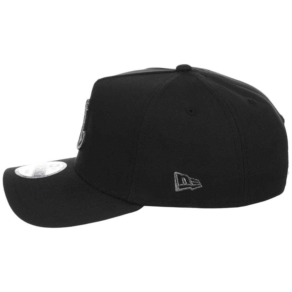 Philadelphia Phillies MLB Flipmode 2.0 Liquid Titanium New Era 9FORTY A-Frame (Black/Black/Gray)