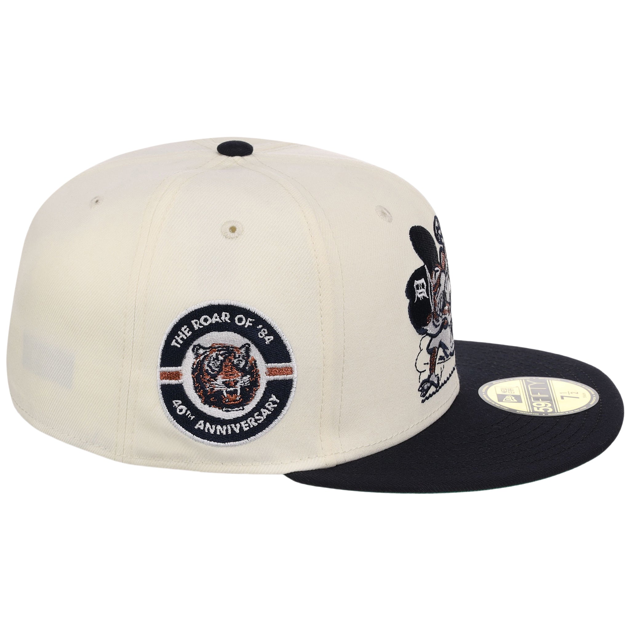 Detroit Tigers Friday Flux New Era 59FIFTY (Chrome/Navy)