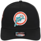 Miami Dolphins NFL Black Dome New Era 9FORTY A-Frame