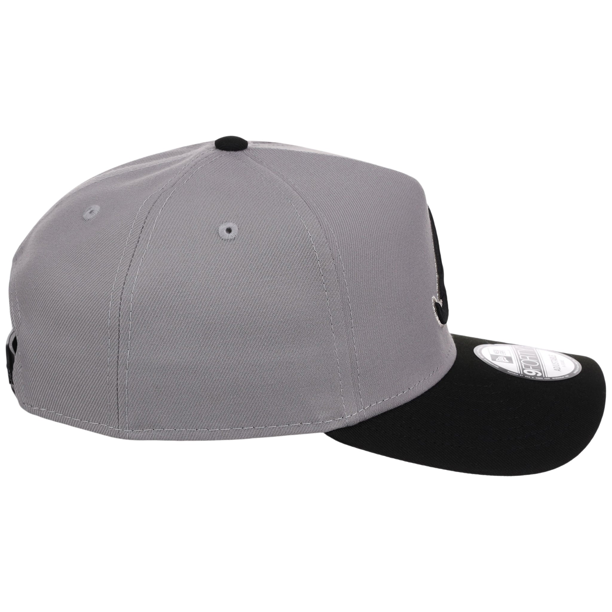 Atlanta Braves MLB Gray x Black FASHION CORE New Era 9FORTY A-Frame