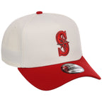 Seattle Mariners MLB Chrome x Red FASHION CORE New Era 9FORTY A-Frame