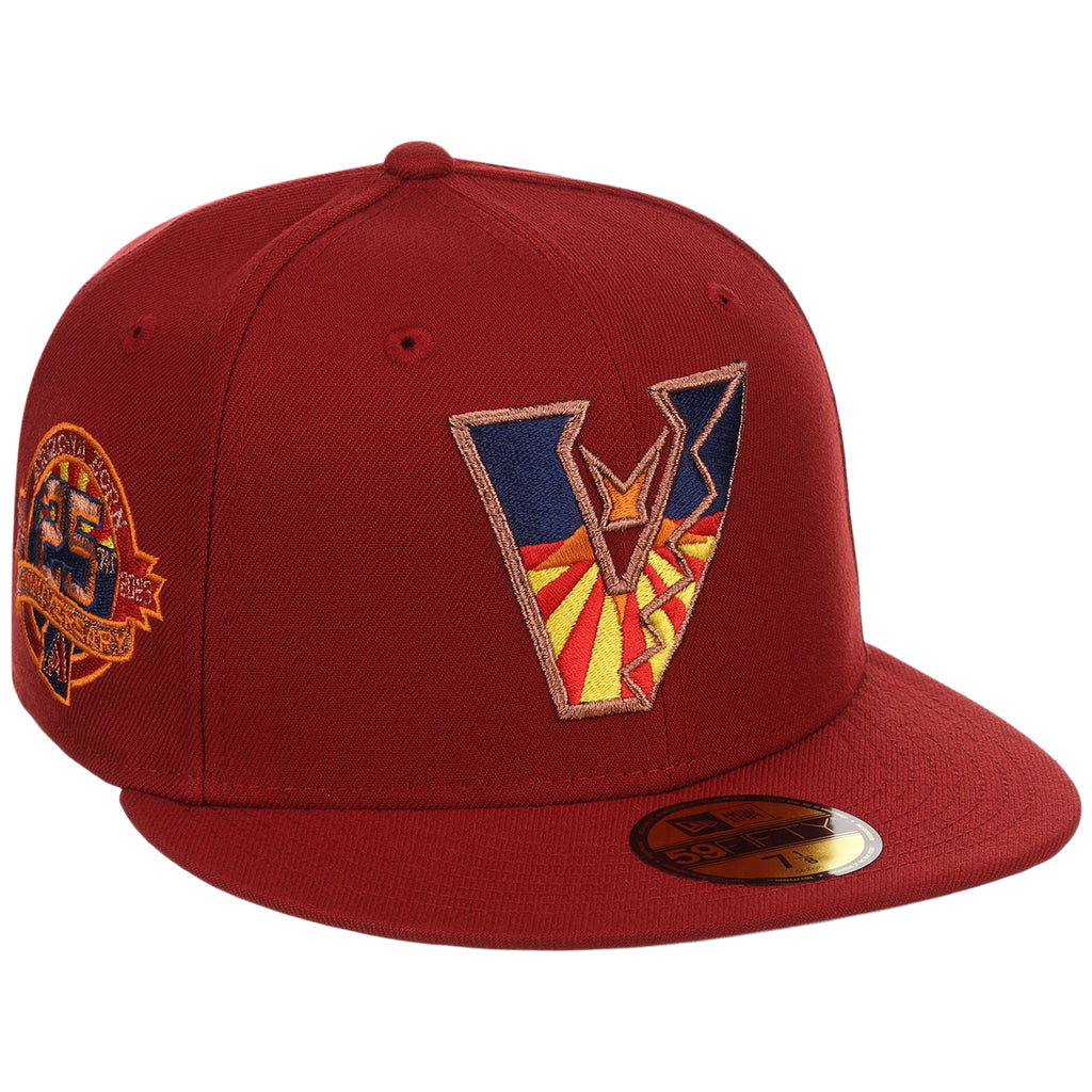 Arizona Diamondbacks Phoenix Crown the City New Era 59FIFTY (Red/Red)