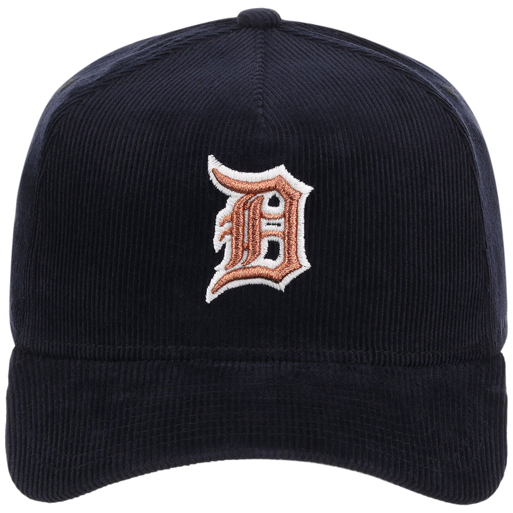 Detroit Tigers MLB Navy Cord FASHION CORE New Era 9FORTY A-Frame