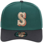 Seattle Mariners MLB Emerald Graphite New Era 9FORTY