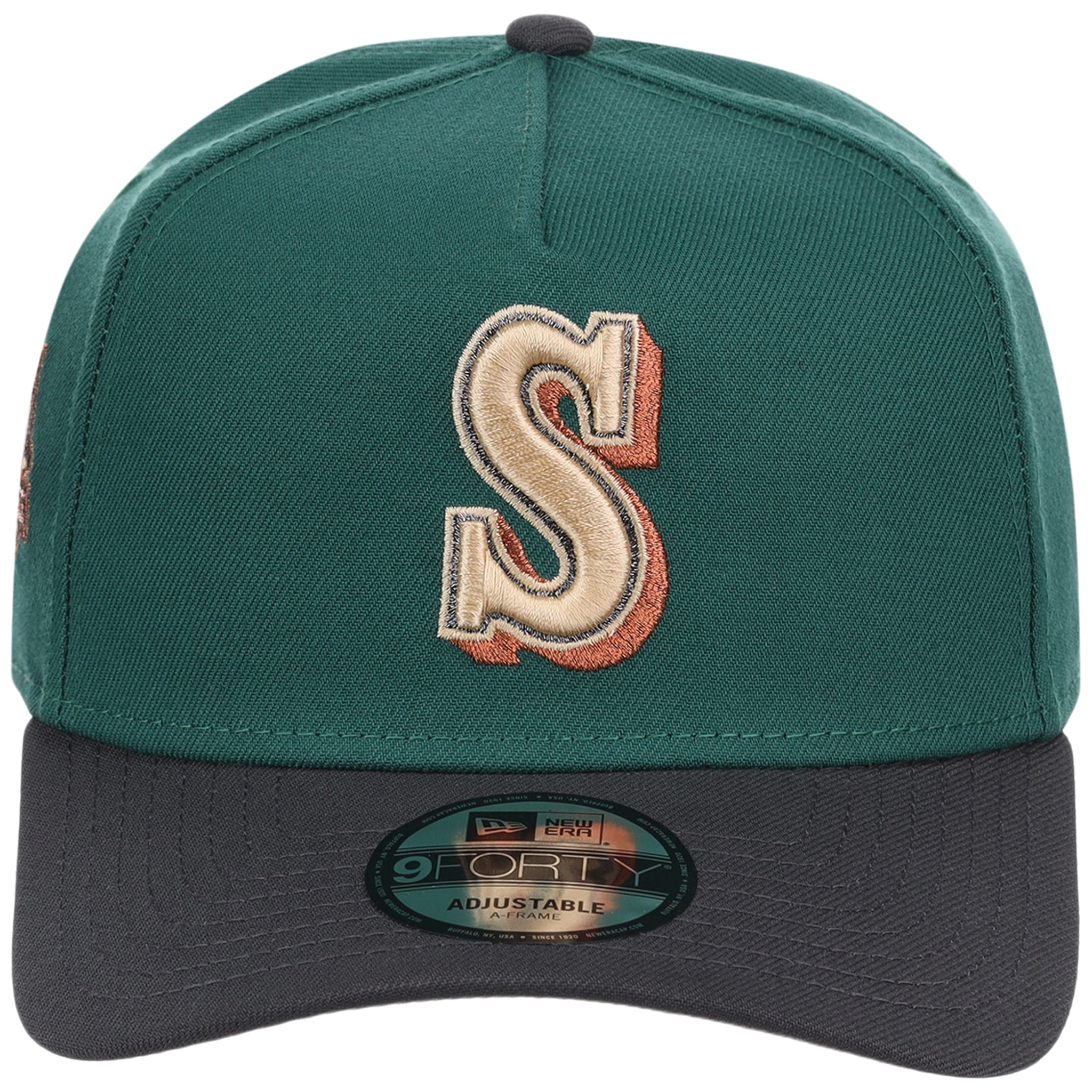 Seattle Mariners MLB Emerald Graphite New Era 9FORTY