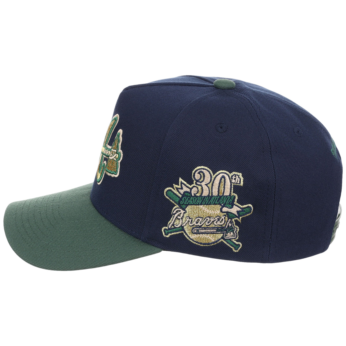Atlanta Braves MLB Deep Woods Mitcell & Ness Pro Pinch