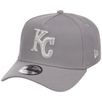 Kansas City Royals MLB Gray x White FASHION CORE New Era 9FORTY A-Frame