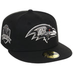 Baltimore Ravens NFL Liquid Titanium New Era 59FIFTY