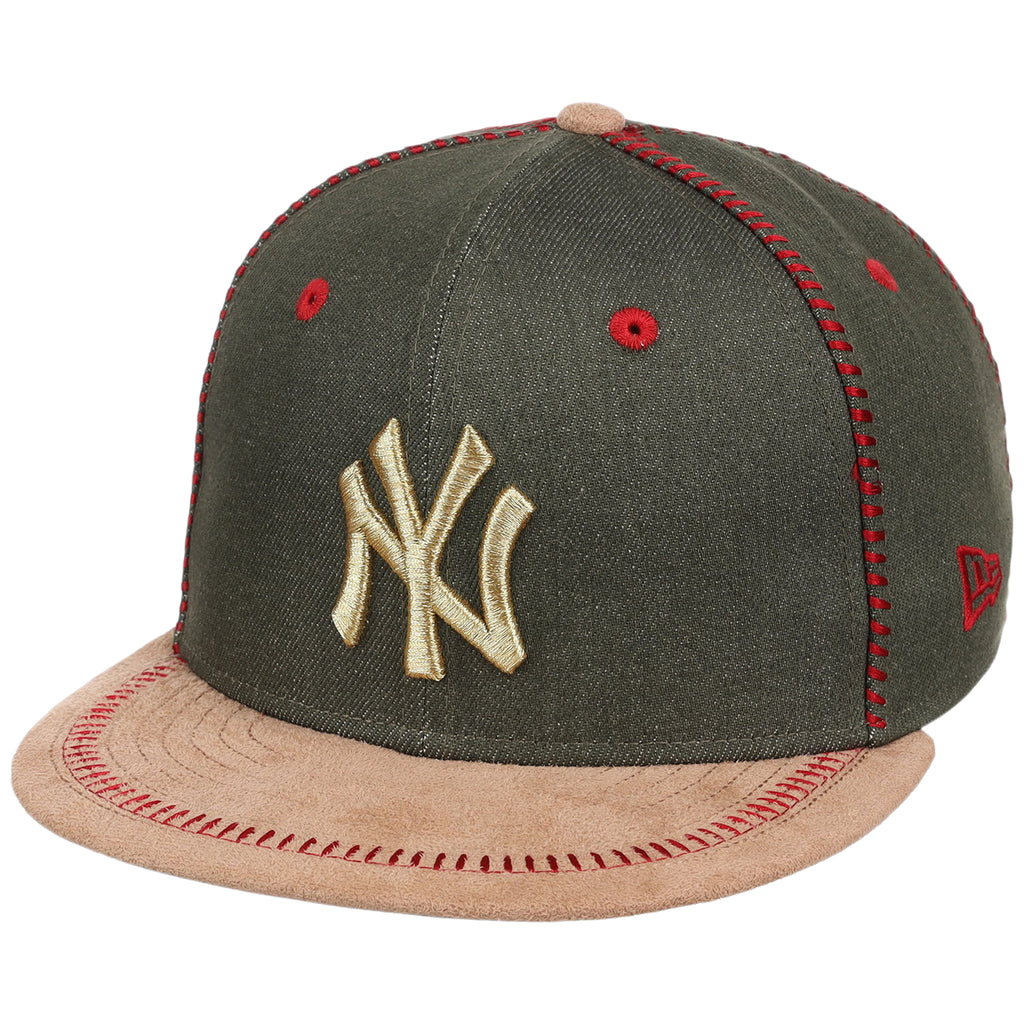 New York Yankees Michael Rainey Jr. x New York Yankees “With Love” New Era Collection - Olive New Era 59FIFTY