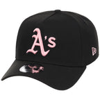 Oakland Athletics MLB Black x Pink FASHION CORE New Era 9FORTY A-Frame