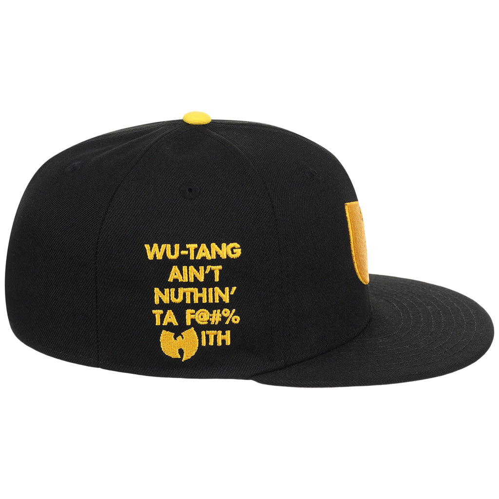 Logo Fitted - The Wu-Tang Season 1 Collection (Black/Black)