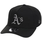 Oakland Athletics MLB Liquid Titanium New Era 9FORTY A-Frame