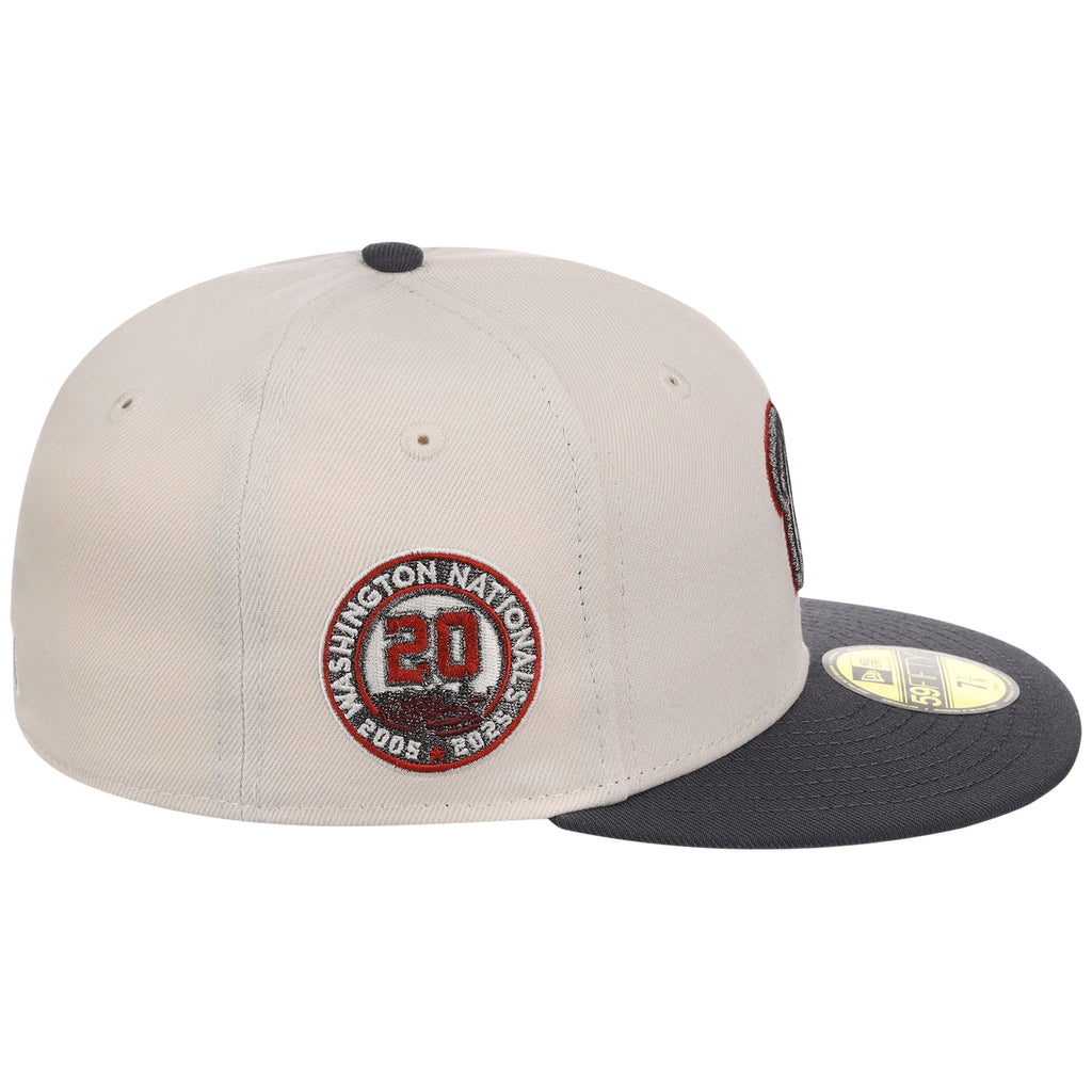 Washington Nationals MLB Cream x Graphite New Era 59FIFTY – 3