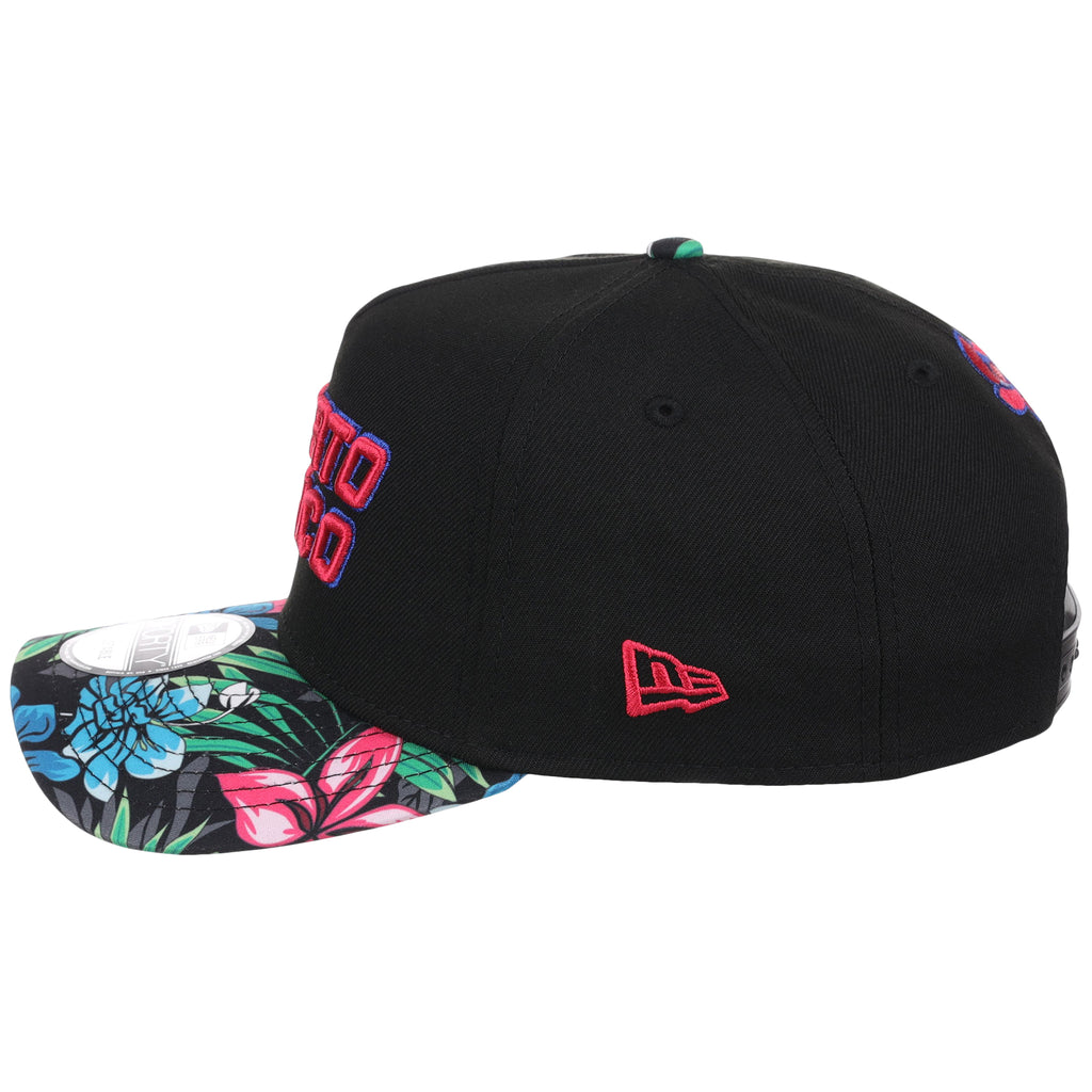 Puerto Rico Crown the Country New Era 9FORTY (Black/Floral)