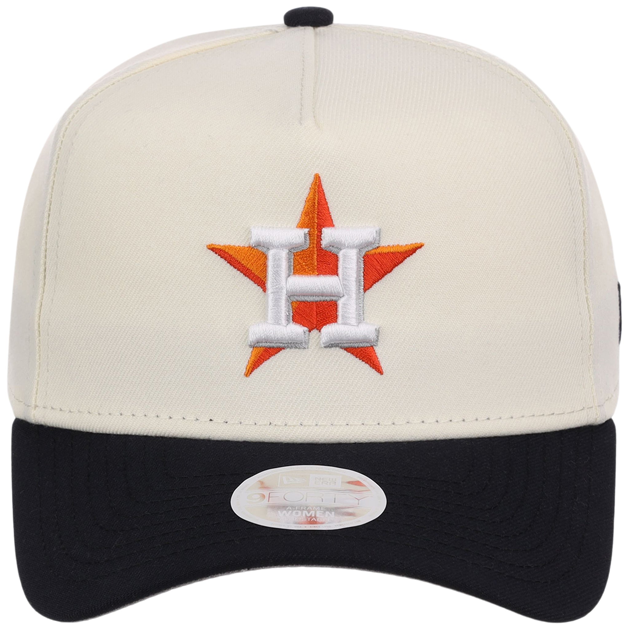 Houston Astros Women's New Era 9FORTY Chrome OTC A-Frame