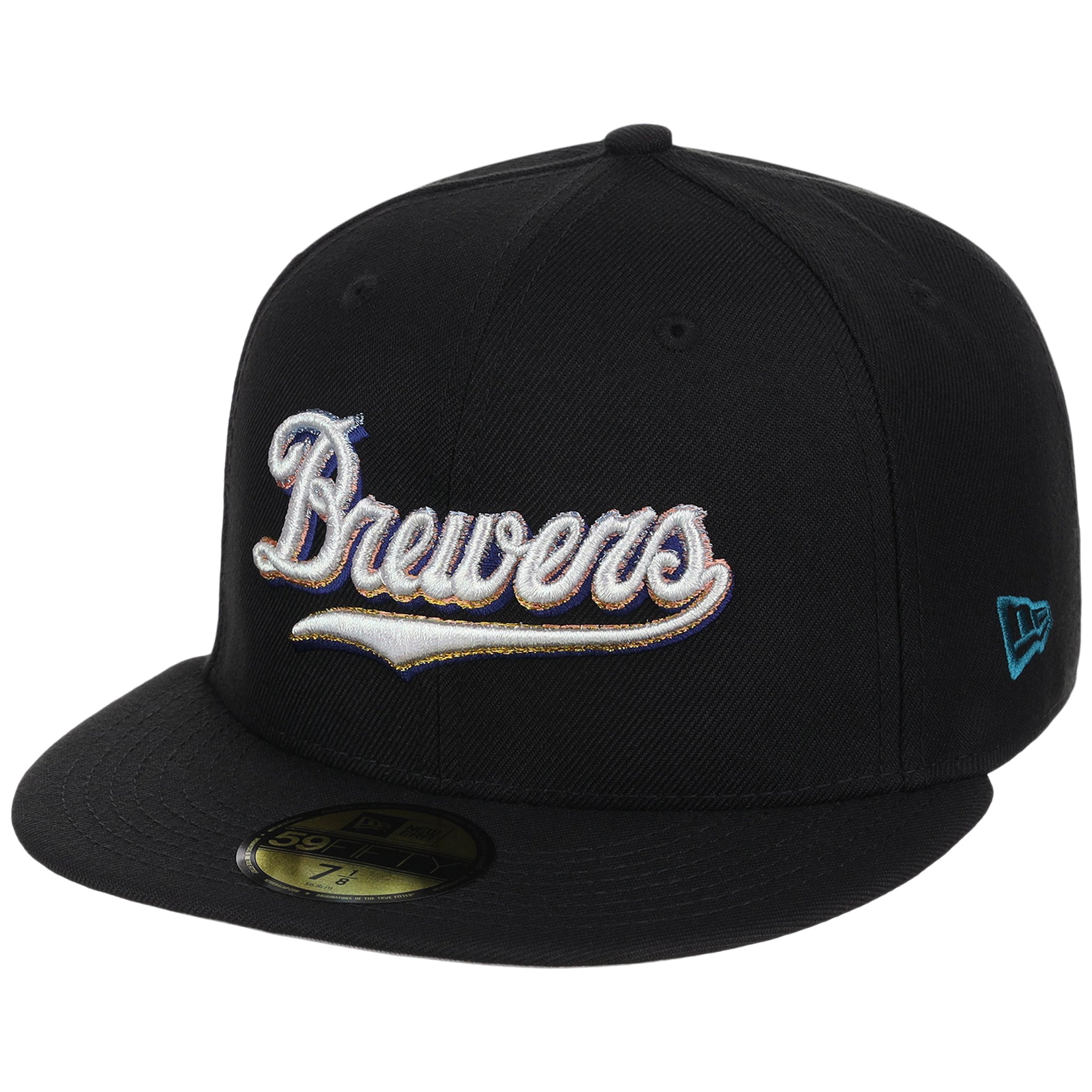 Milwaukee Brewers MLB City Connect - Black Metallics New Era 59FIFTY