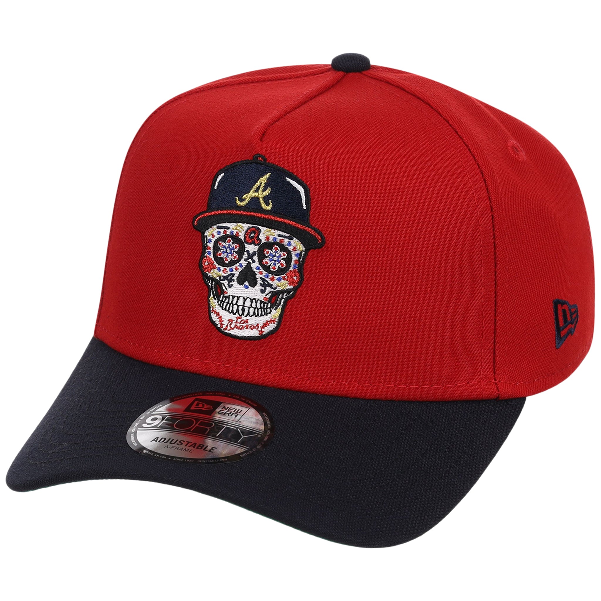 Atlanta Braves Skull Atlanta Crown the City New Era 9FORTY