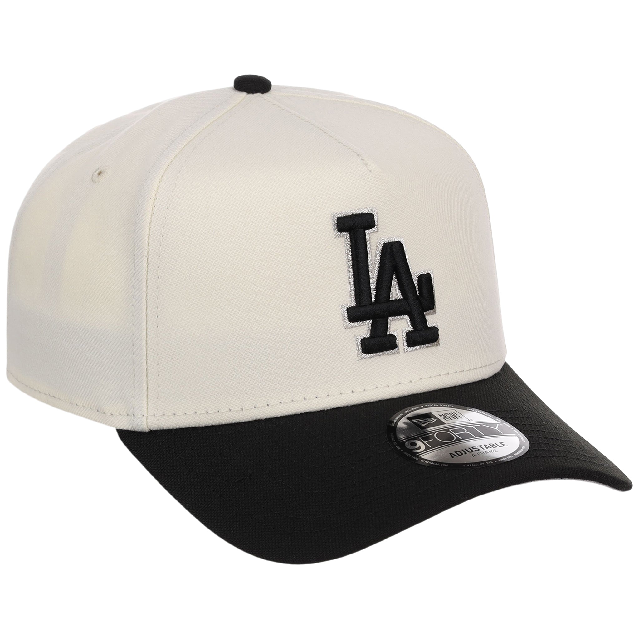 Los Angeles Dodgers MLB Chrome x Black FASHION CORE New Era 9FORTY A-Frame