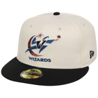 Washington Wizards NBA Chrome OTC New Era 59FIFTY (Chrome/Black)
