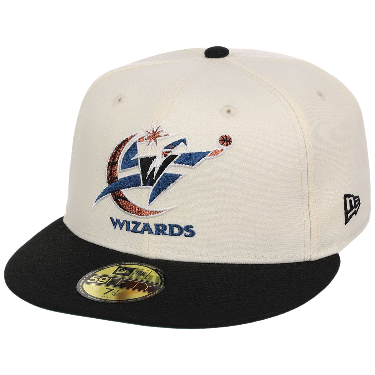 Washington Wizards NBA Chrome OTC New Era 59FIFTY (Chrome/Black)
