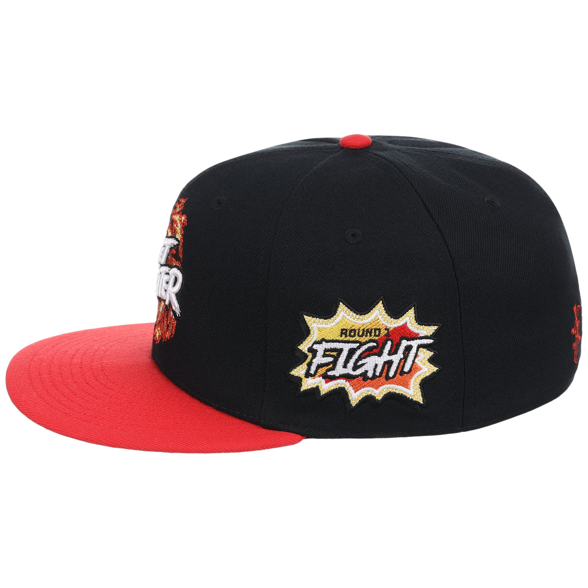 Logo Fitted (Black/Red) - Street Fighter 'World Warrior Tournament' Collection