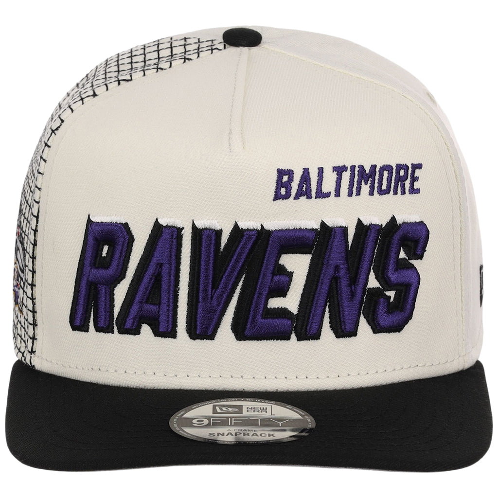 Baltimore Ravens NFL Gridlock New Era 9FIFTY A-Frame