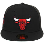Chicago Bulls NBA Black Dome New Era 59FIFTY