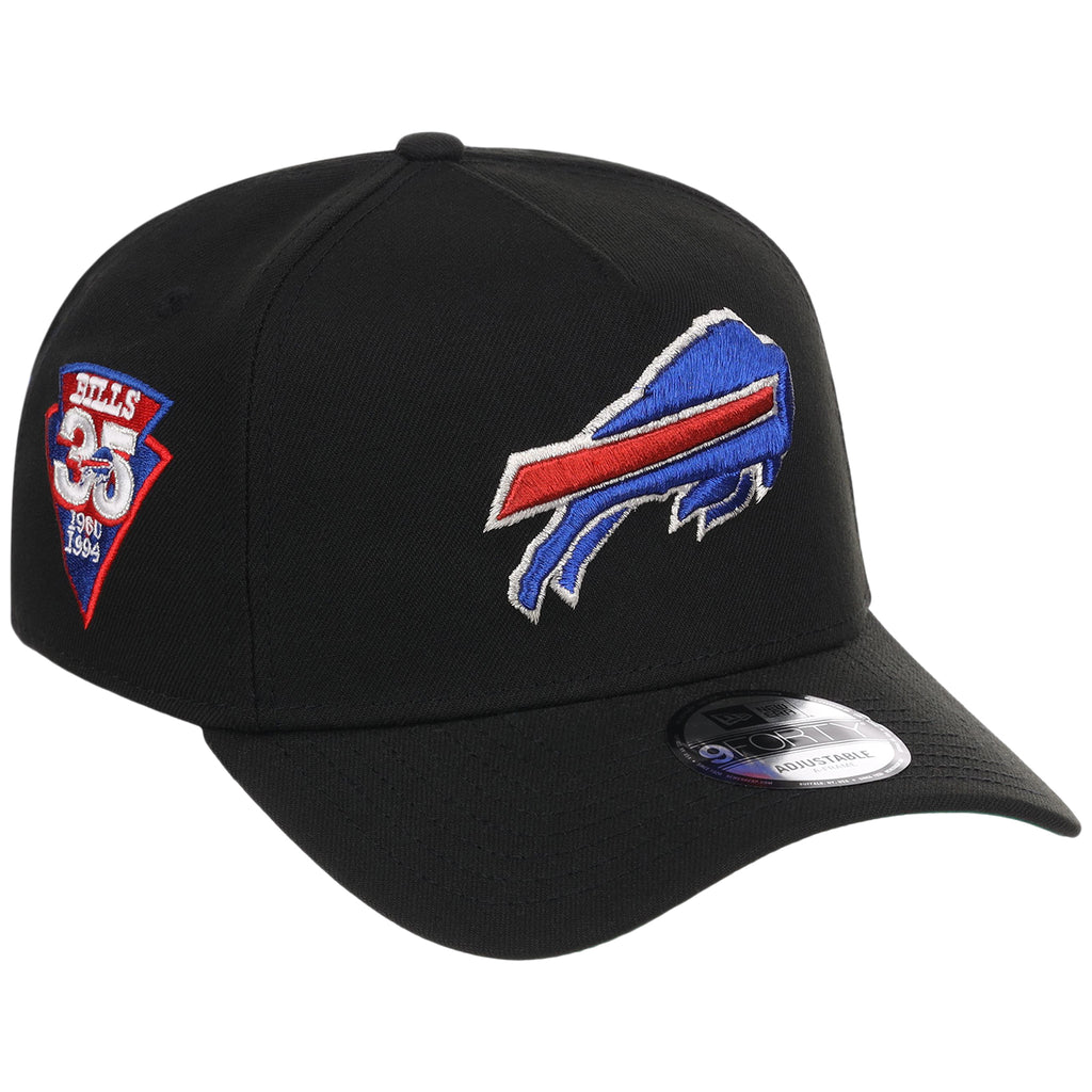 Buffalo Bills NFL Black Dome New Era 9FORTY A-Frame